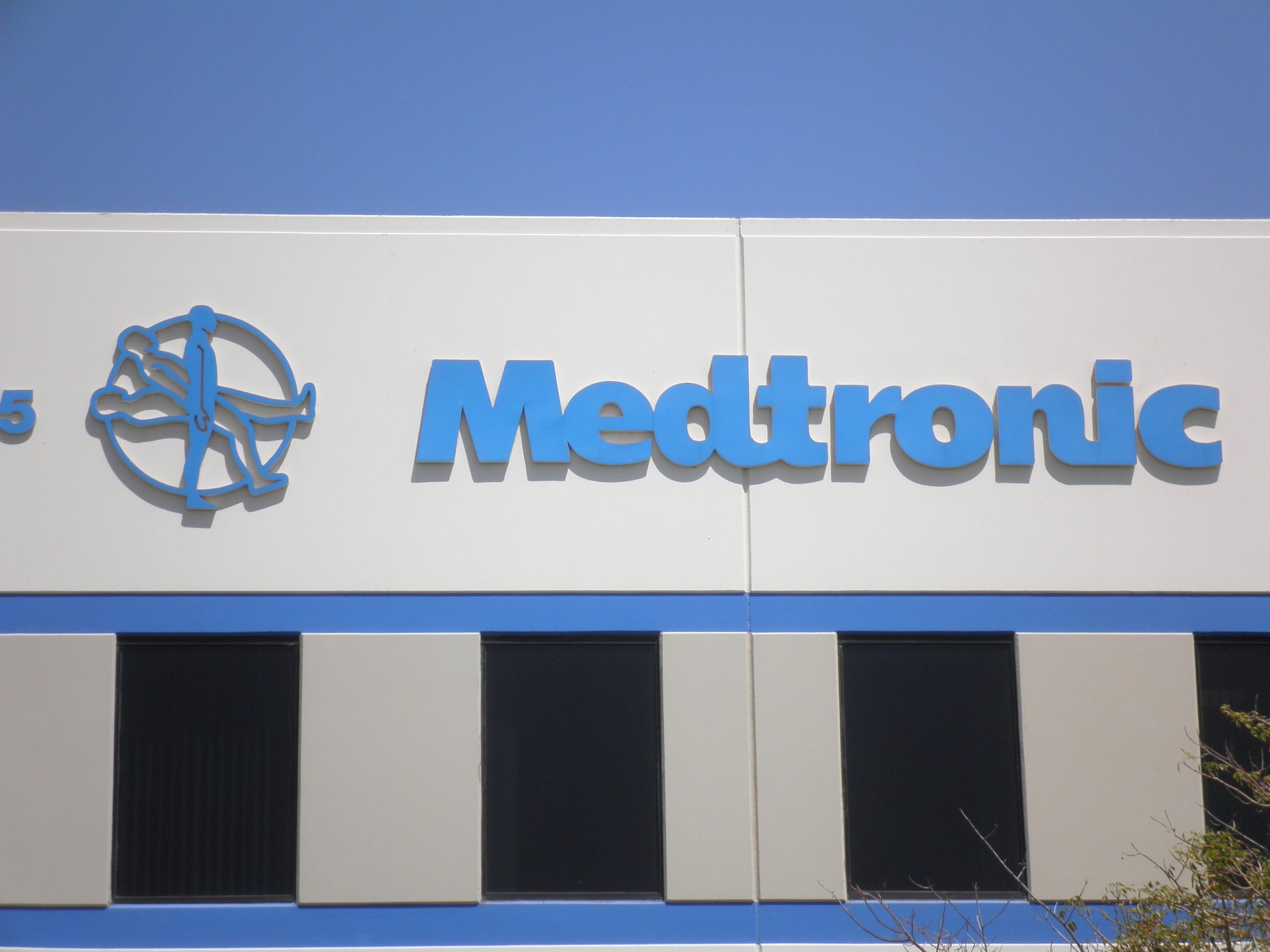 Corporate logo installed on office wall — OC Sign Company