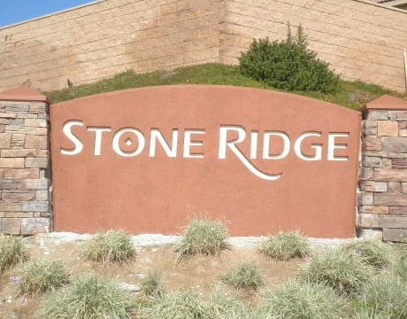 Stone monument sign — OC Sign Company