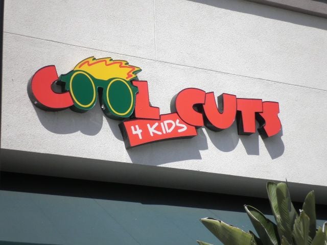 Custom lighted channel letters installed in Los Angeles — OC Sign Company