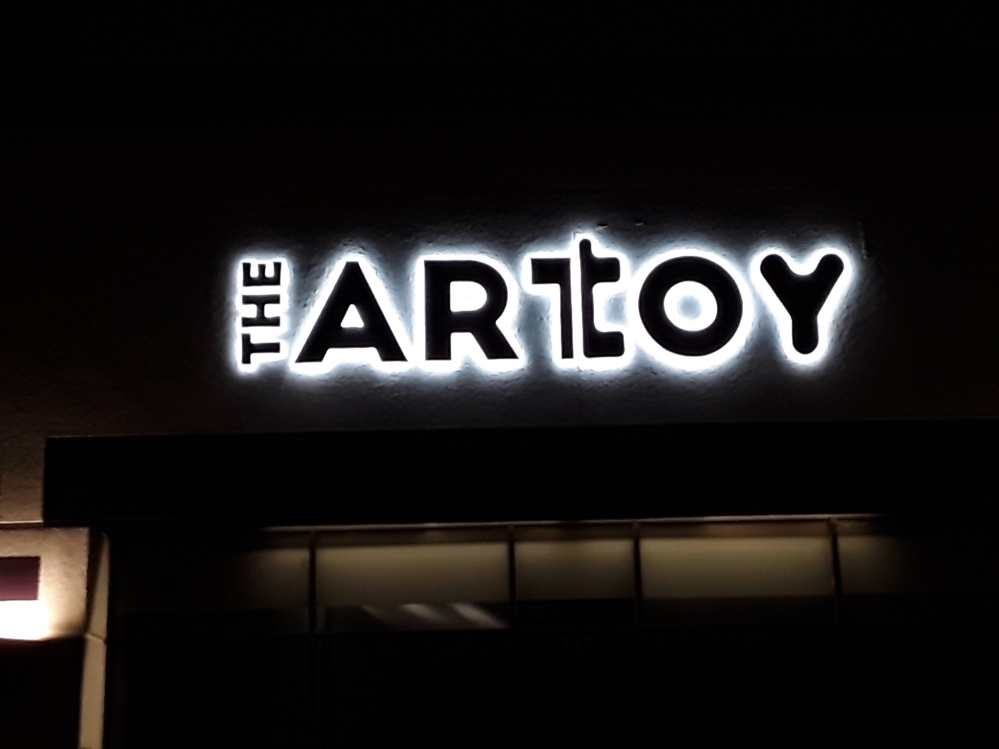 Halo lighted channel letters. aka back lighted letters by Anaheim Signs Orange County