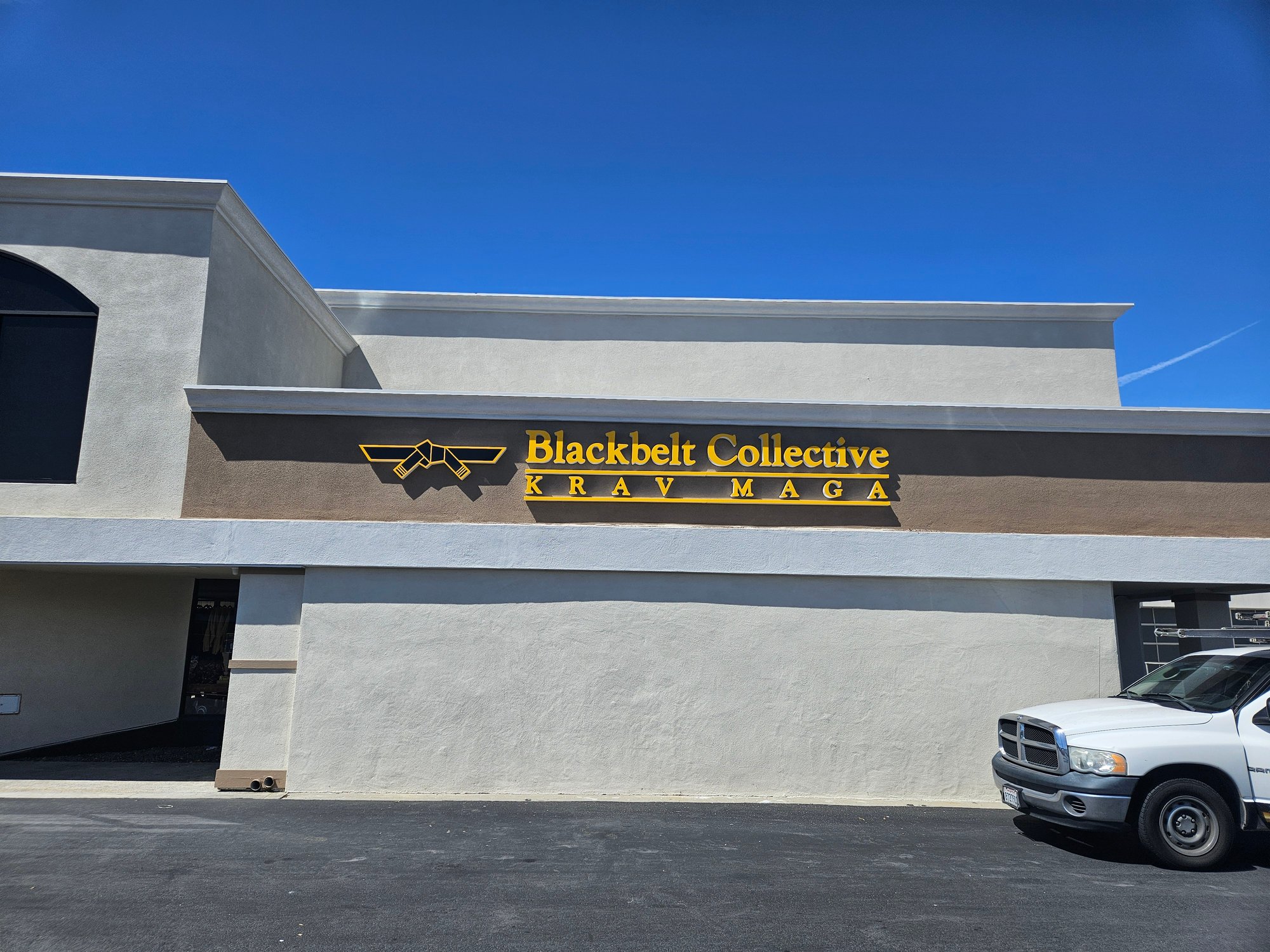 Business sign with dimensional lettering installed by Anaheim Signs Orange County