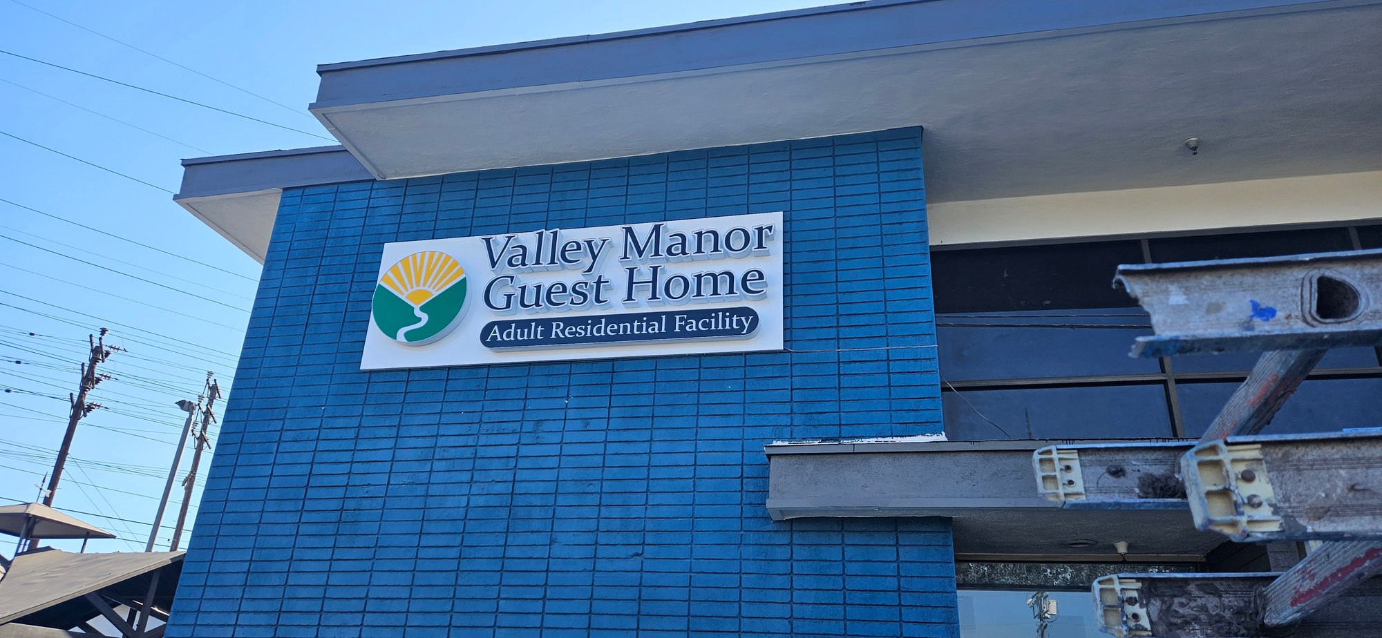 Channel letter sign installation Orange County