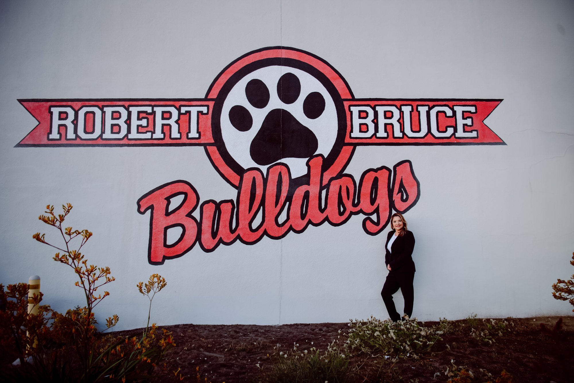 Maribel Aguilera at Robert Bruce School