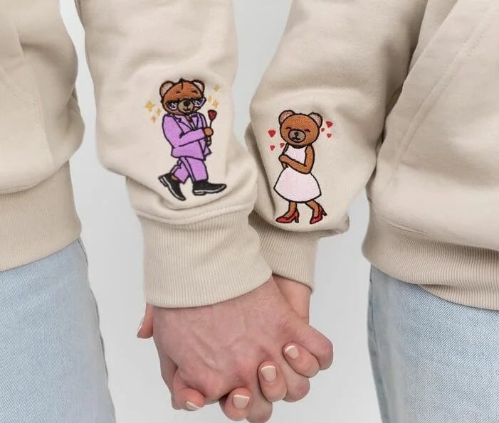 Vyšívané logá na oblečení