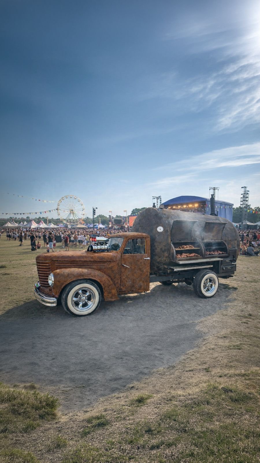BBQ foodtruck door heel Rotterdam — Schell on Tour