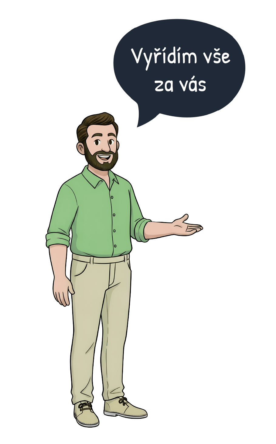 pan Zelenka – Vyřídím vše za vás