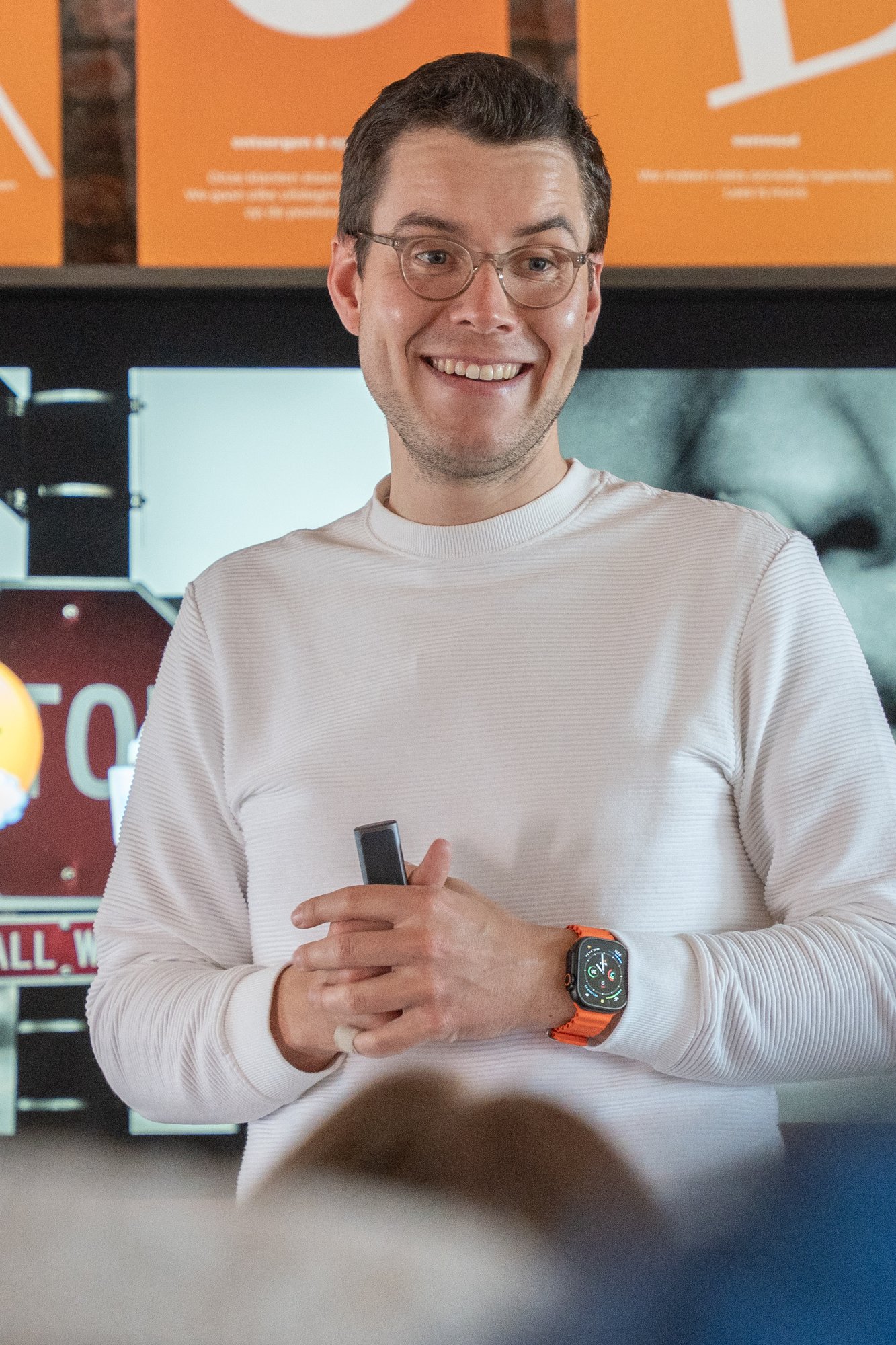 Pieter-Jan Mollie, public speaker
