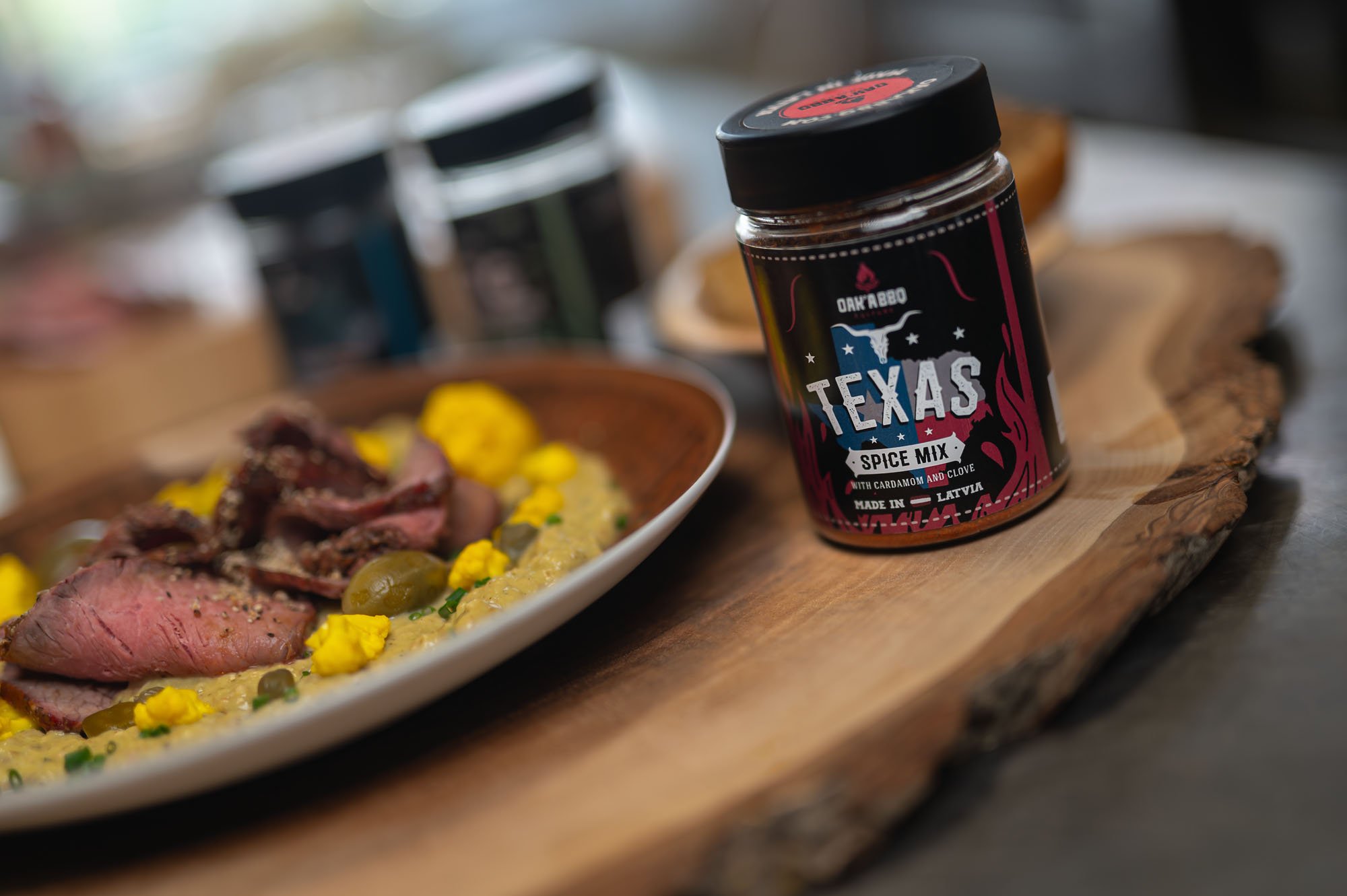 OAK & BBQ produkty použité v recepte Roast Beef