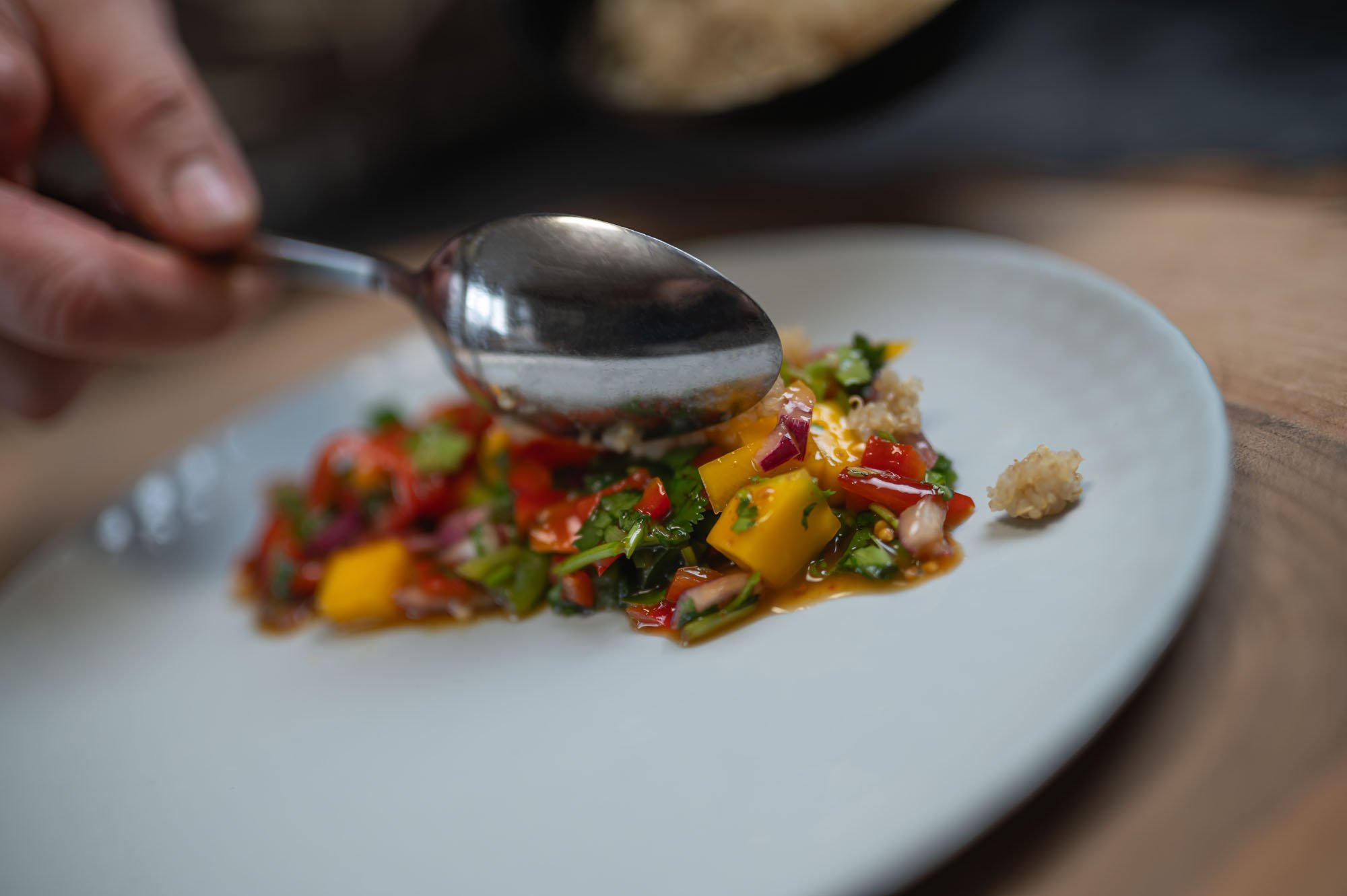Mango salsa — príprava