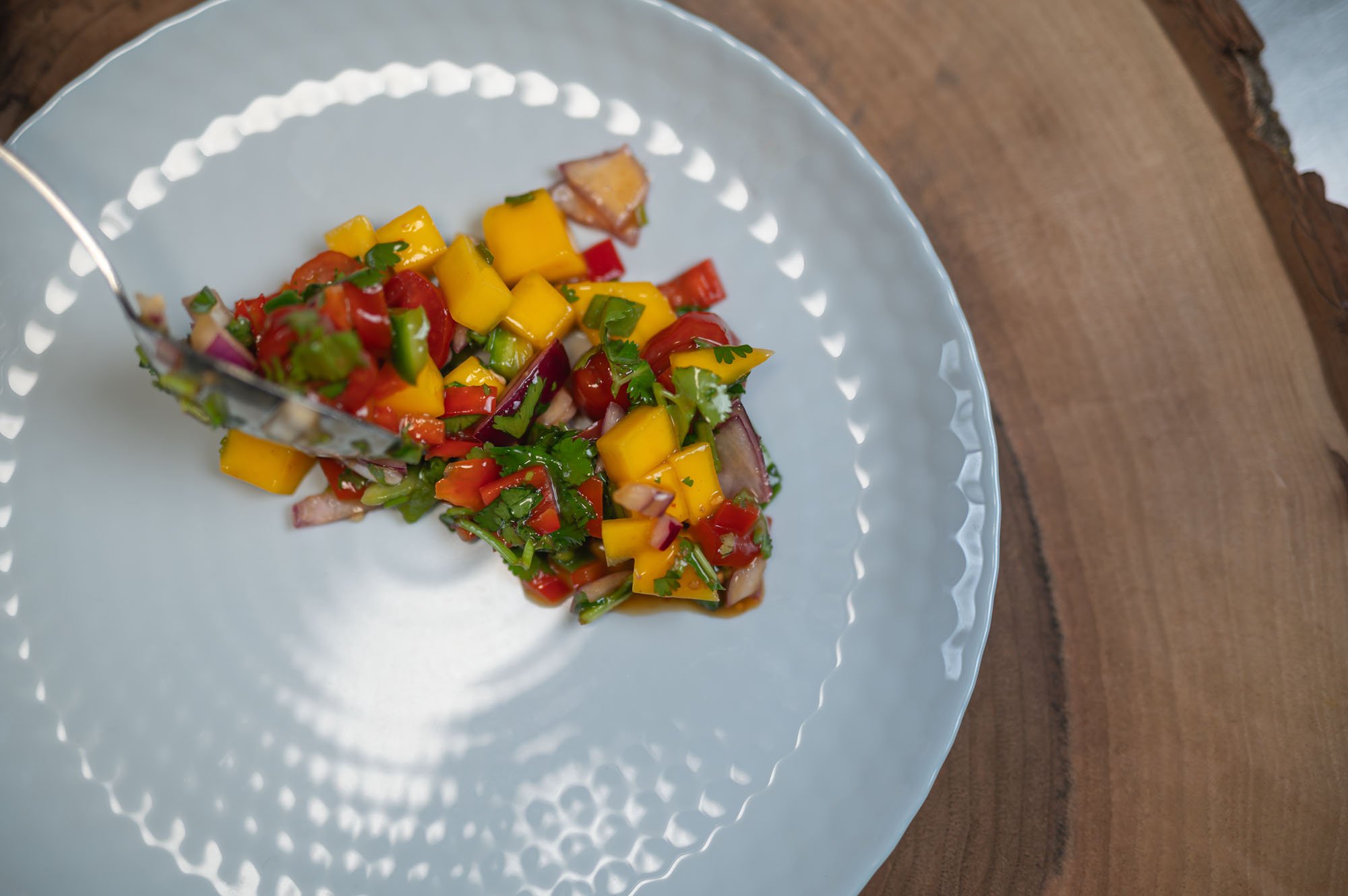 Čerstvá mango salsa