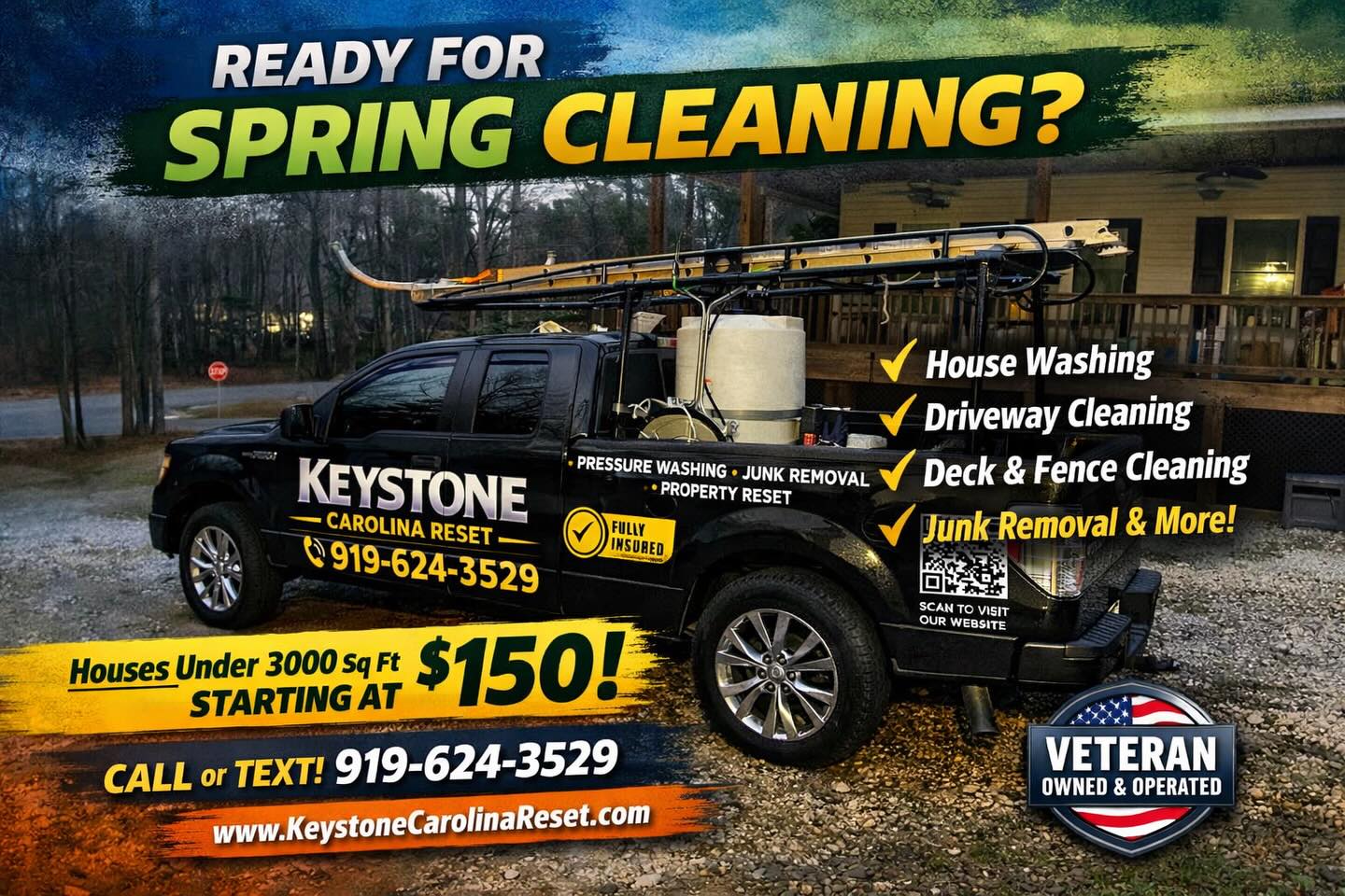 Keystone Carolina Reset truck