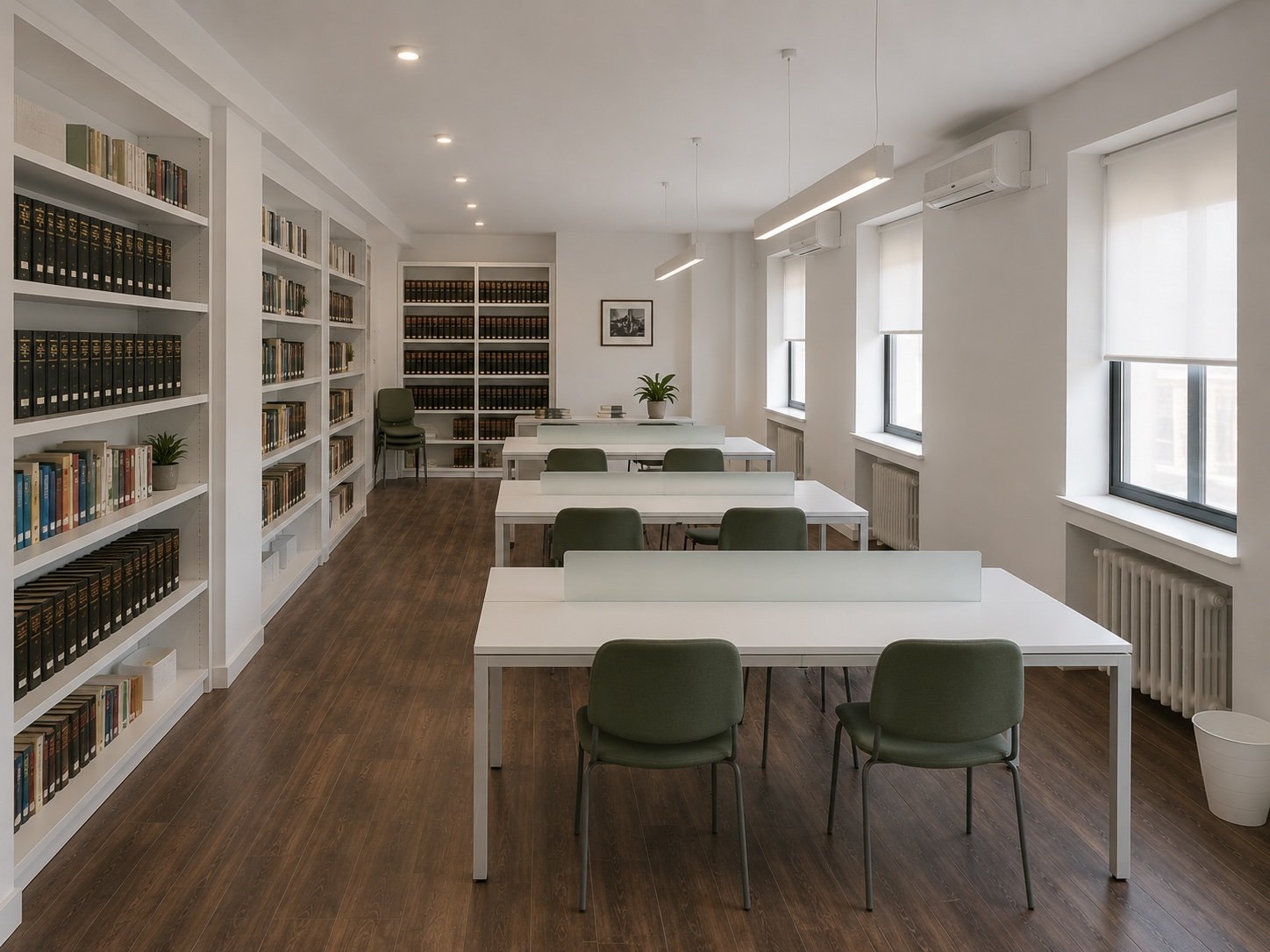 Sala de estudio del Colegio Mayor San Juan Evangelista