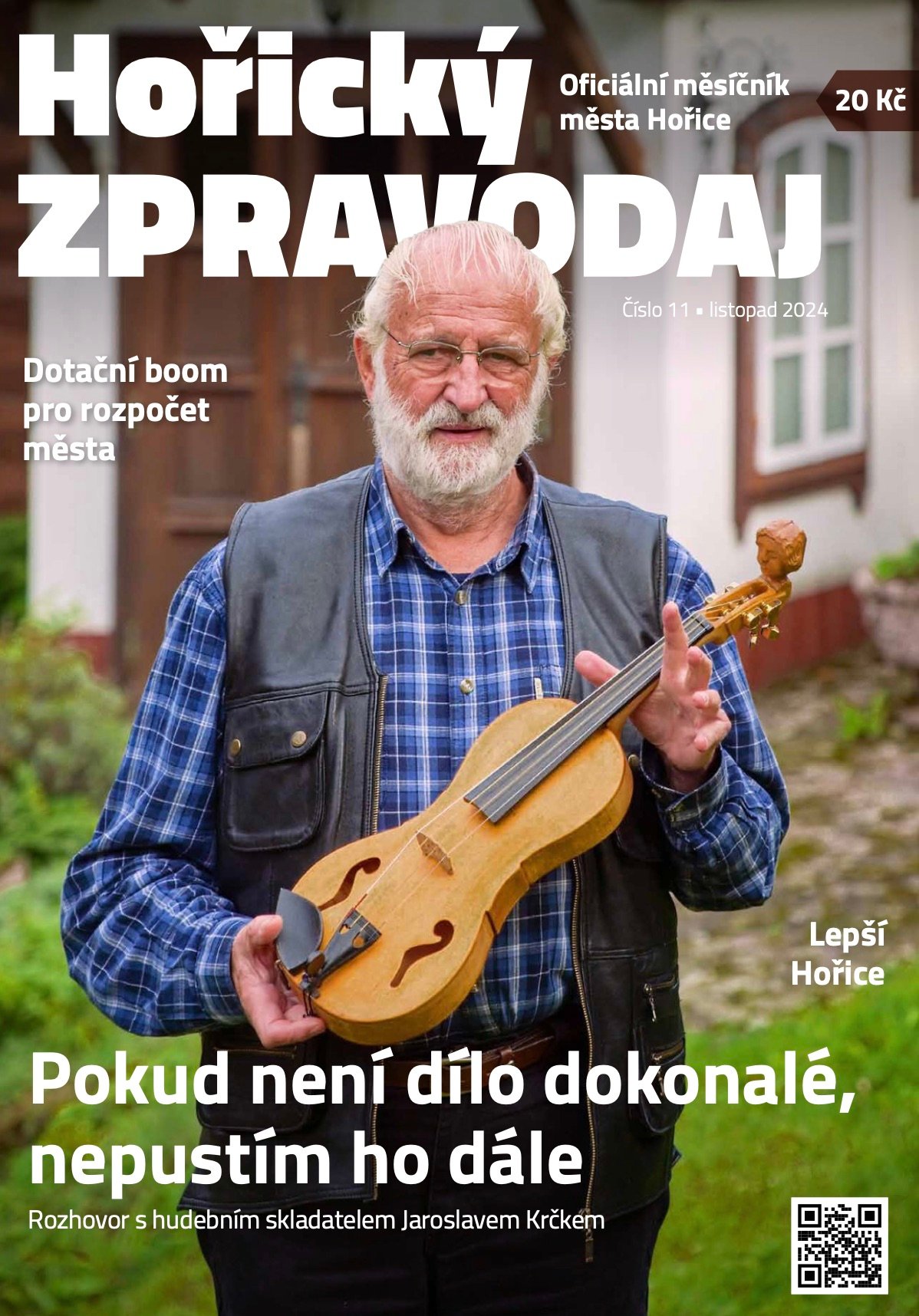 Obálka Horického zpravodaje — Listopad 2024