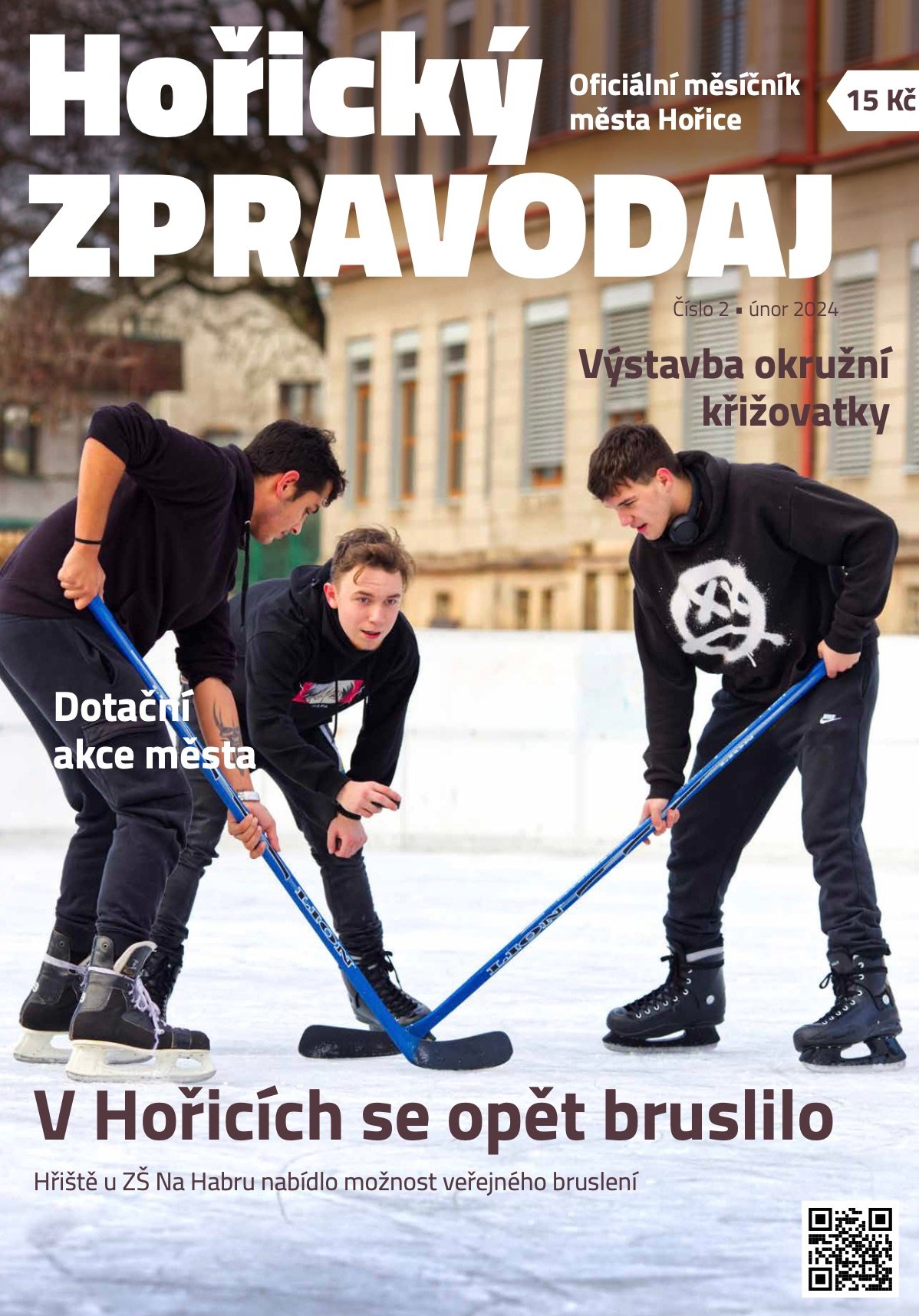 Obálka Horického zpravodaje — Únor 2024