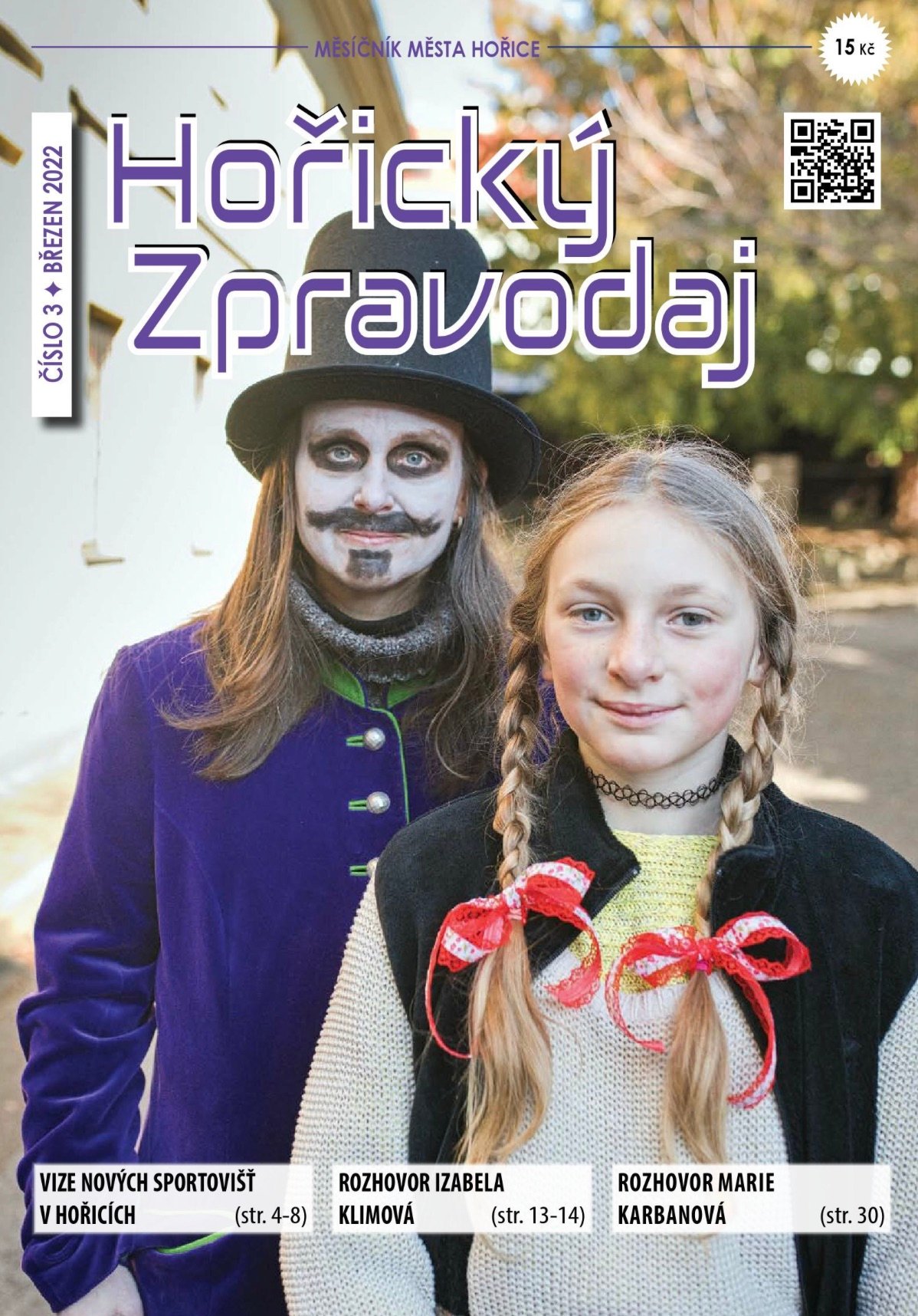 Obálka Horického zpravodaje — Březen 2022