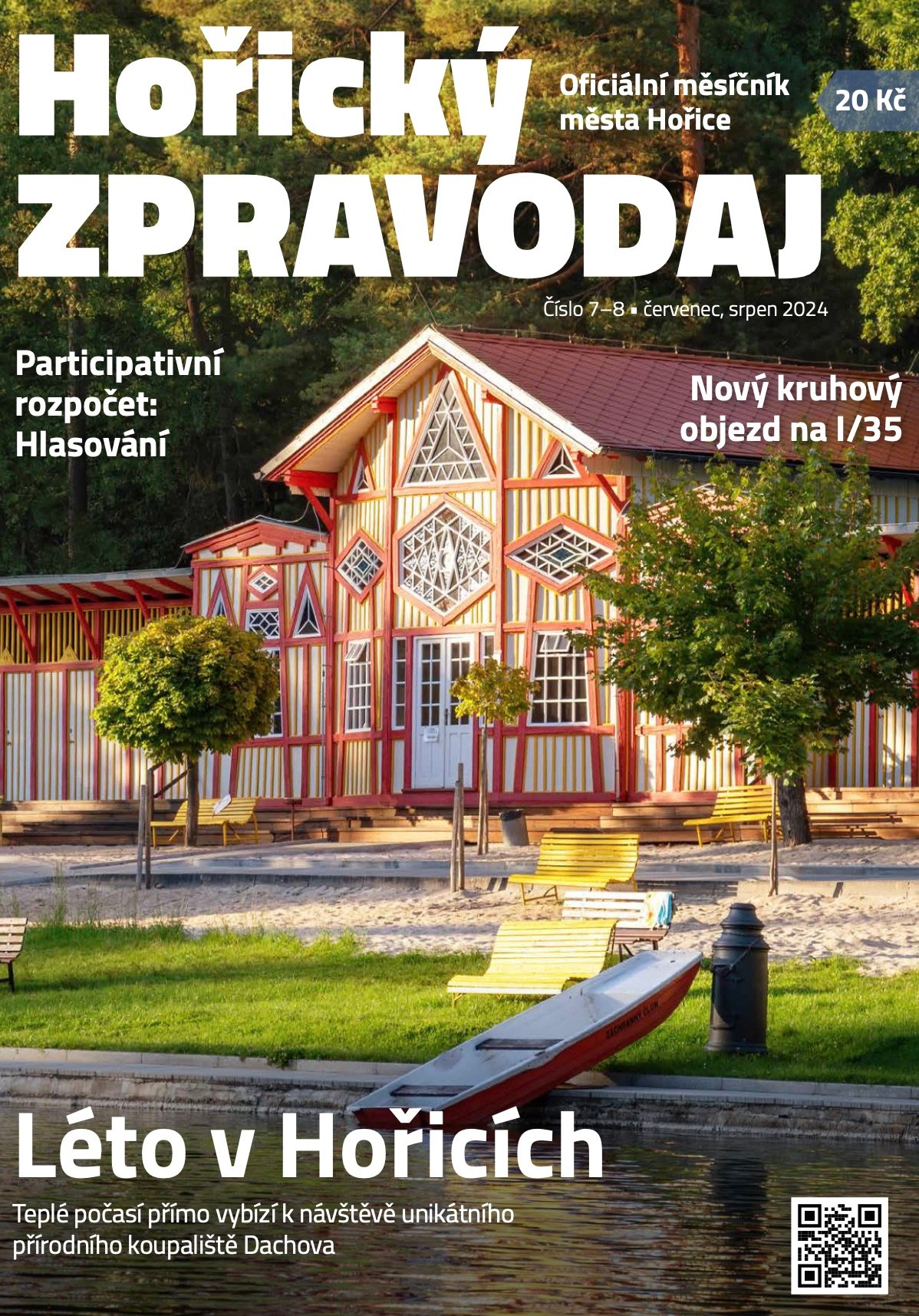 Obálka Horického zpravodaje — Červenec–srpen 2024