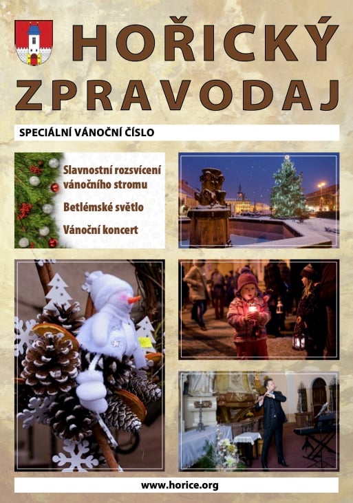 Obálka Horického zpravodaje — Prosinec 2019