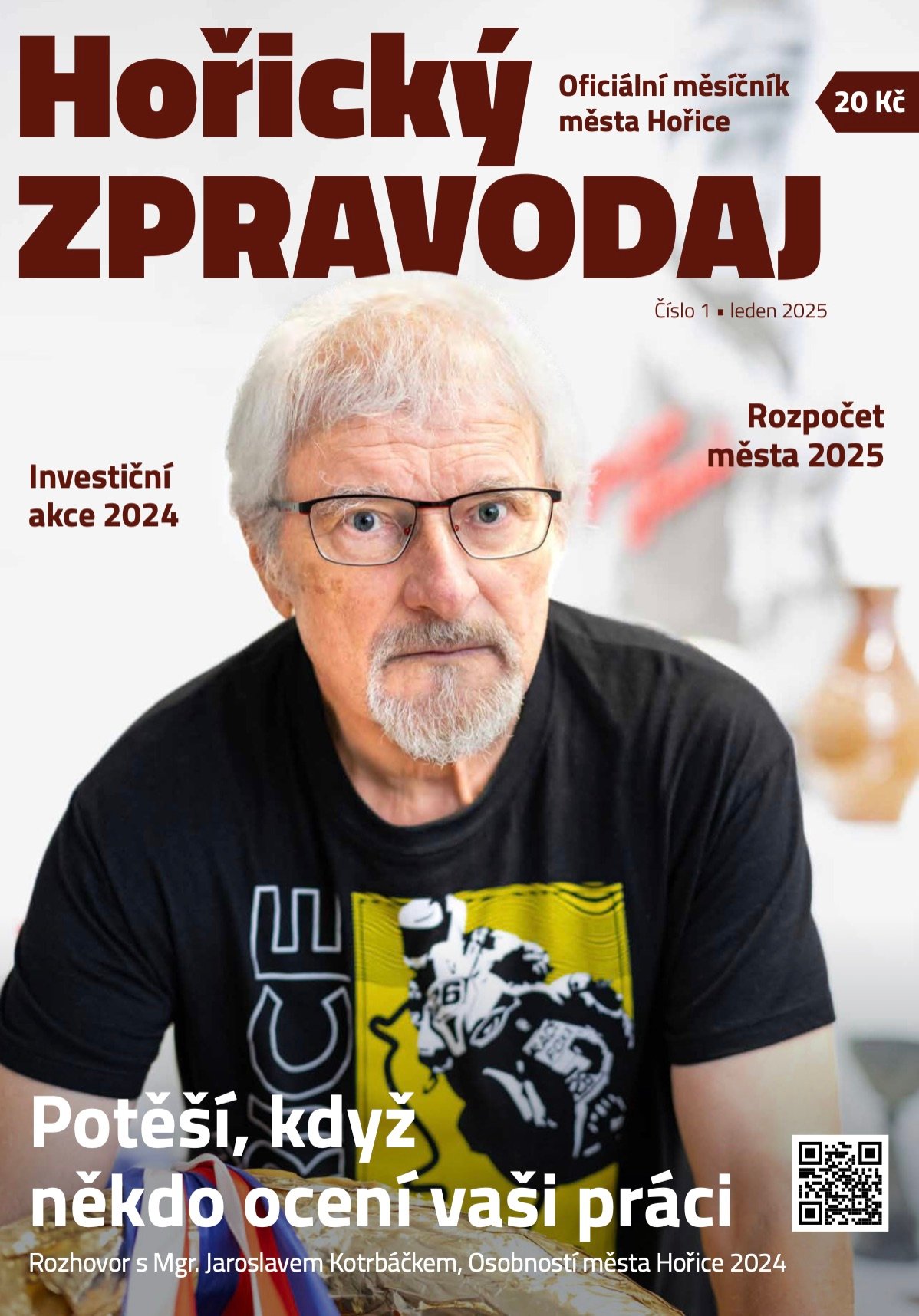 Obálka Horického zpravodaje — Leden 2025