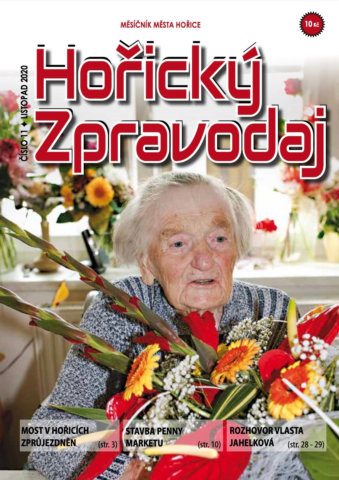 Obálka Horického zpravodaje — Listopad 2020