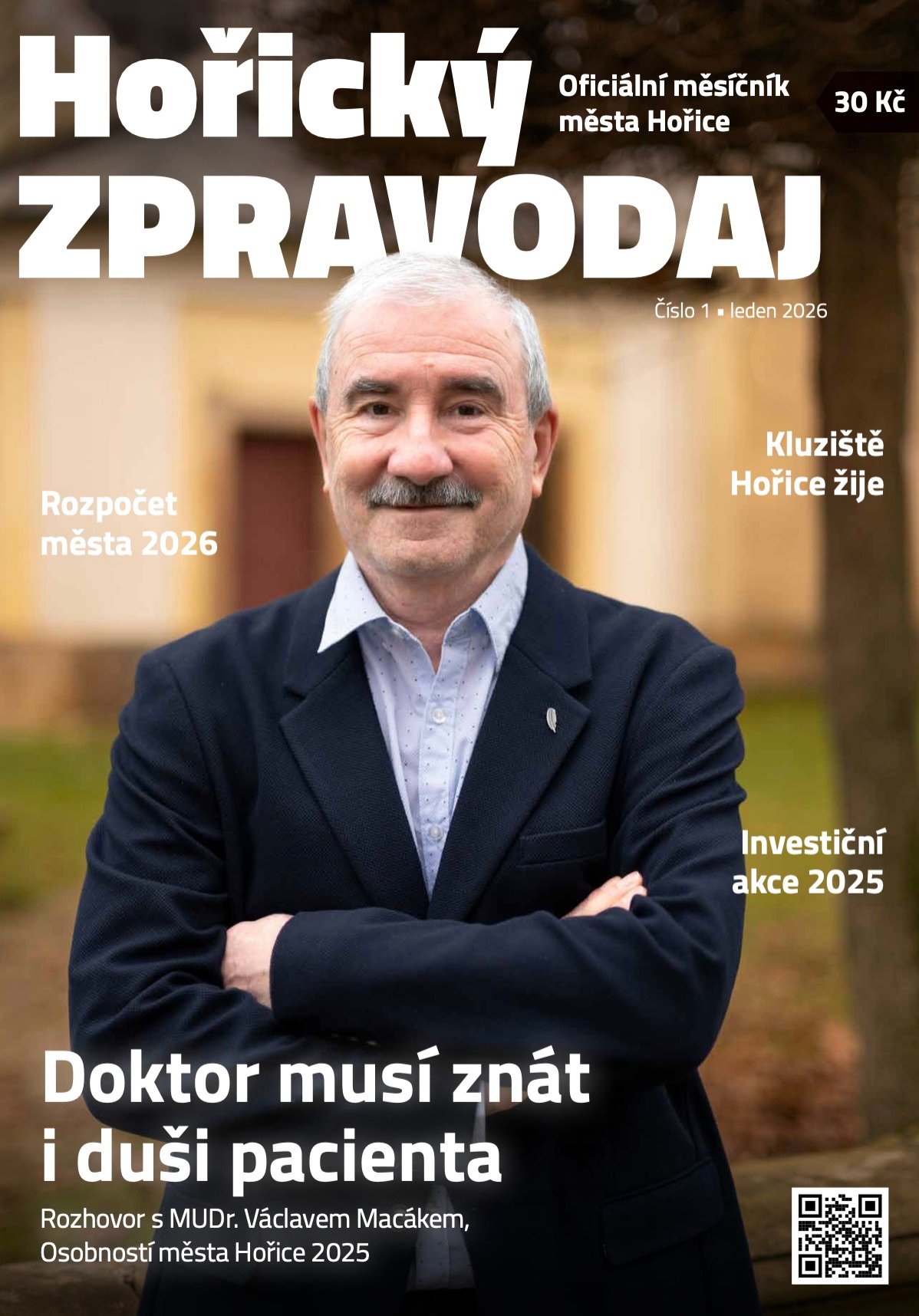 Obálka Horického zpravodaje — Leden 2026