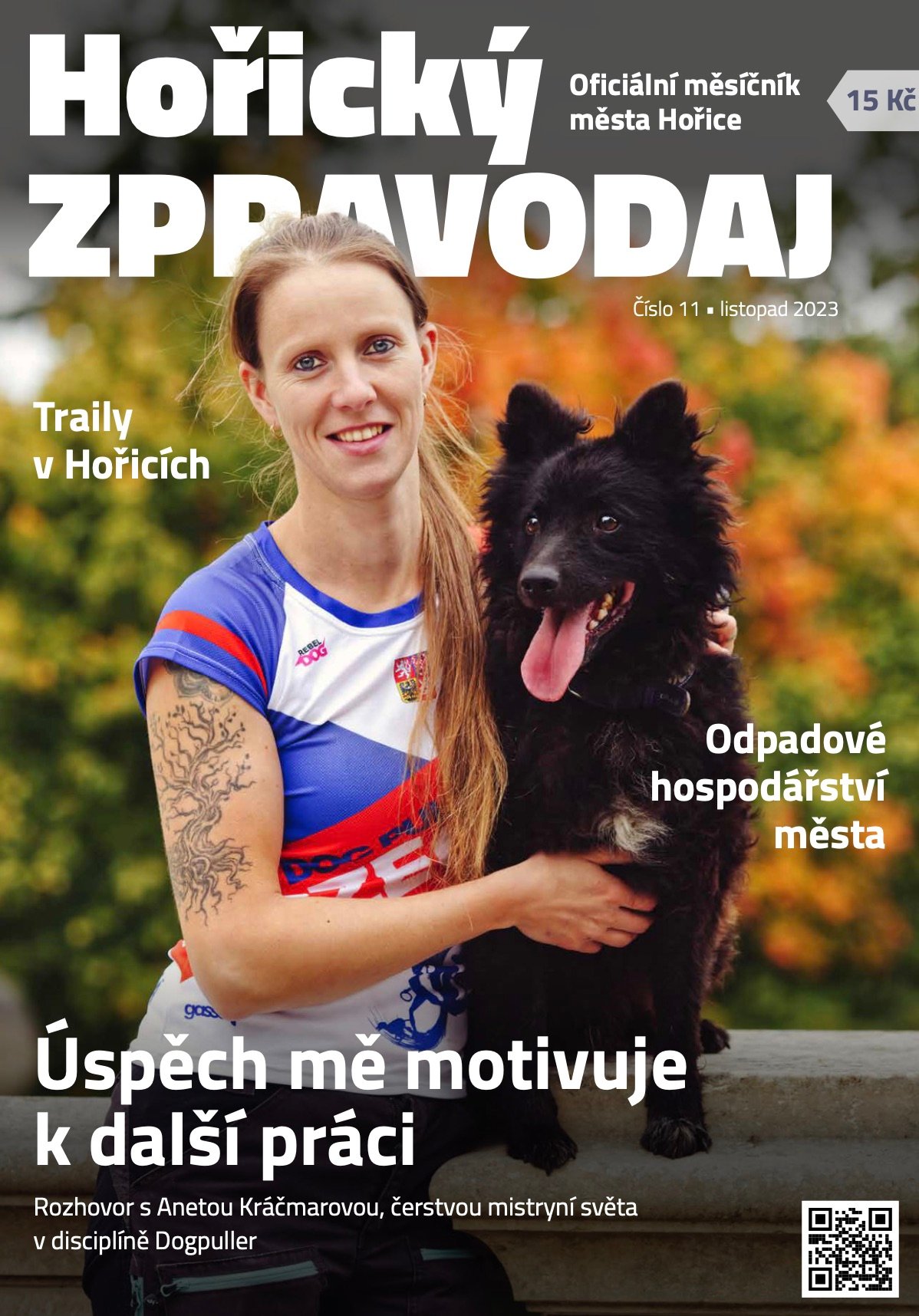 Obálka Horického zpravodaje — Listopad 2023