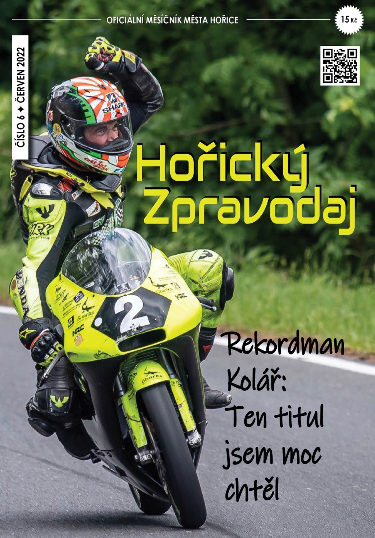 Obálka Horického zpravodaje — Červen 2022