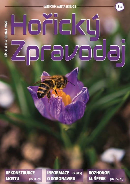 Obálka Horického zpravodaje — Duben 2020