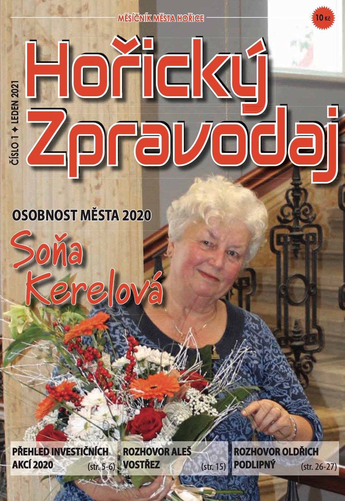 Obálka Horického zpravodaje — Leden 2021