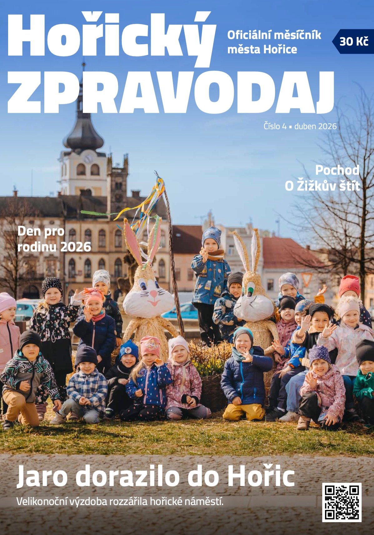 Obálka Horického zpravodaje — Duben 2026