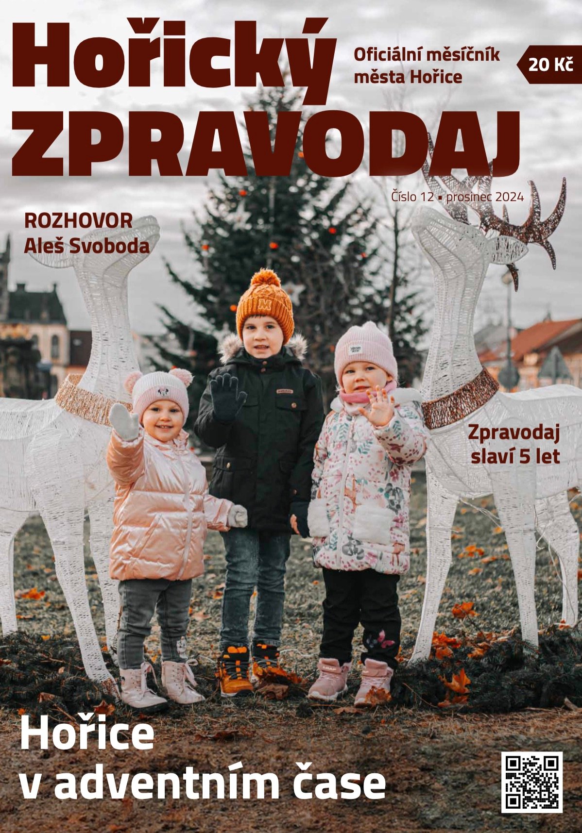 Obálka Horického zpravodaje — Prosinec 2024