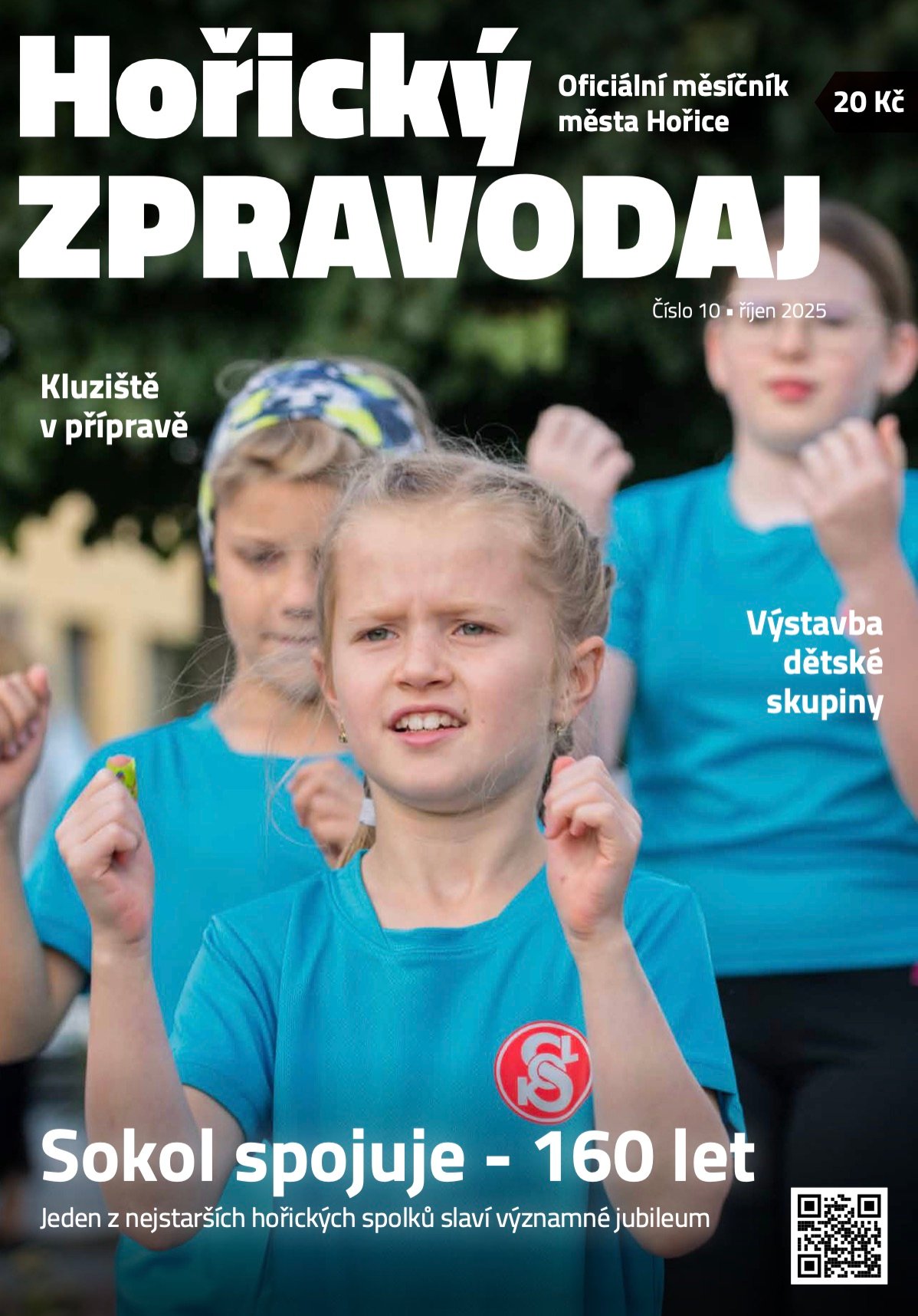 Obálka Horického zpravodaje — Říjen 2025