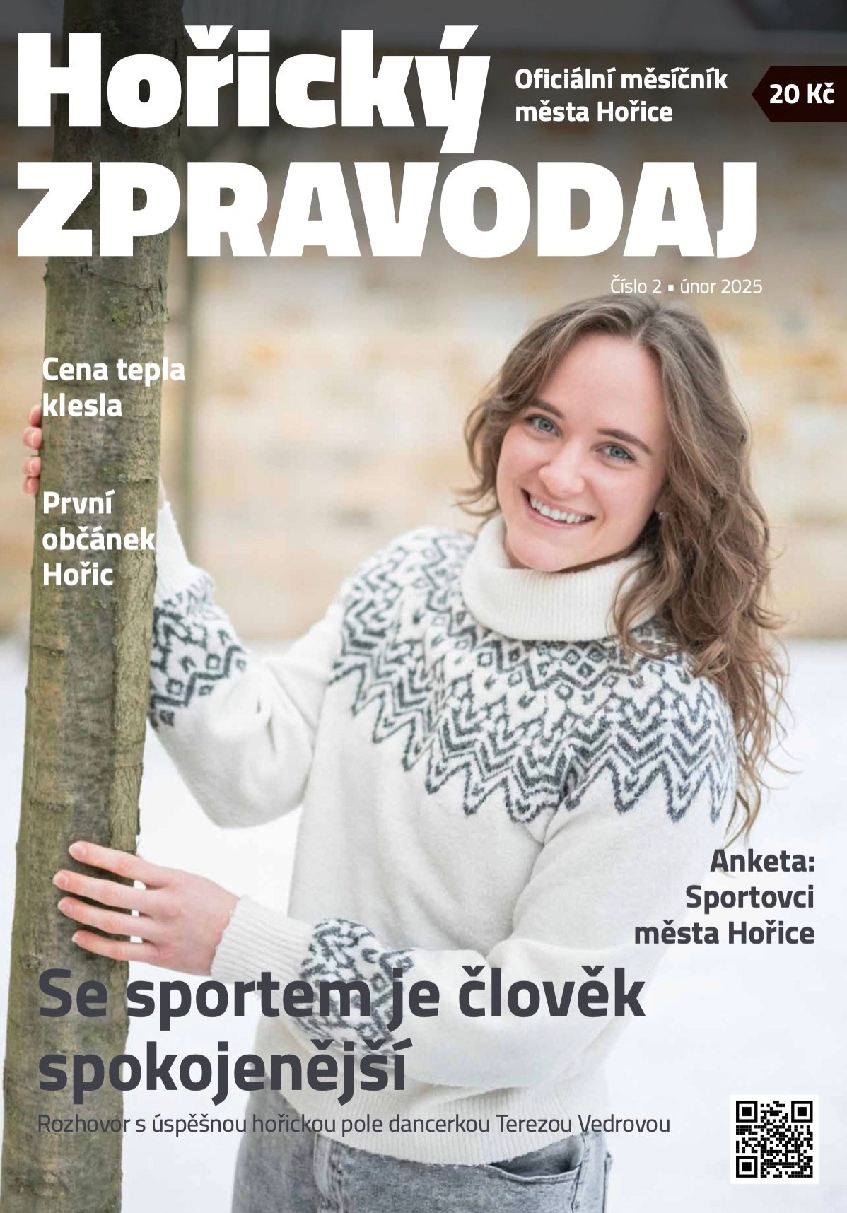 Obálka Horického zpravodaje — Únor 2025