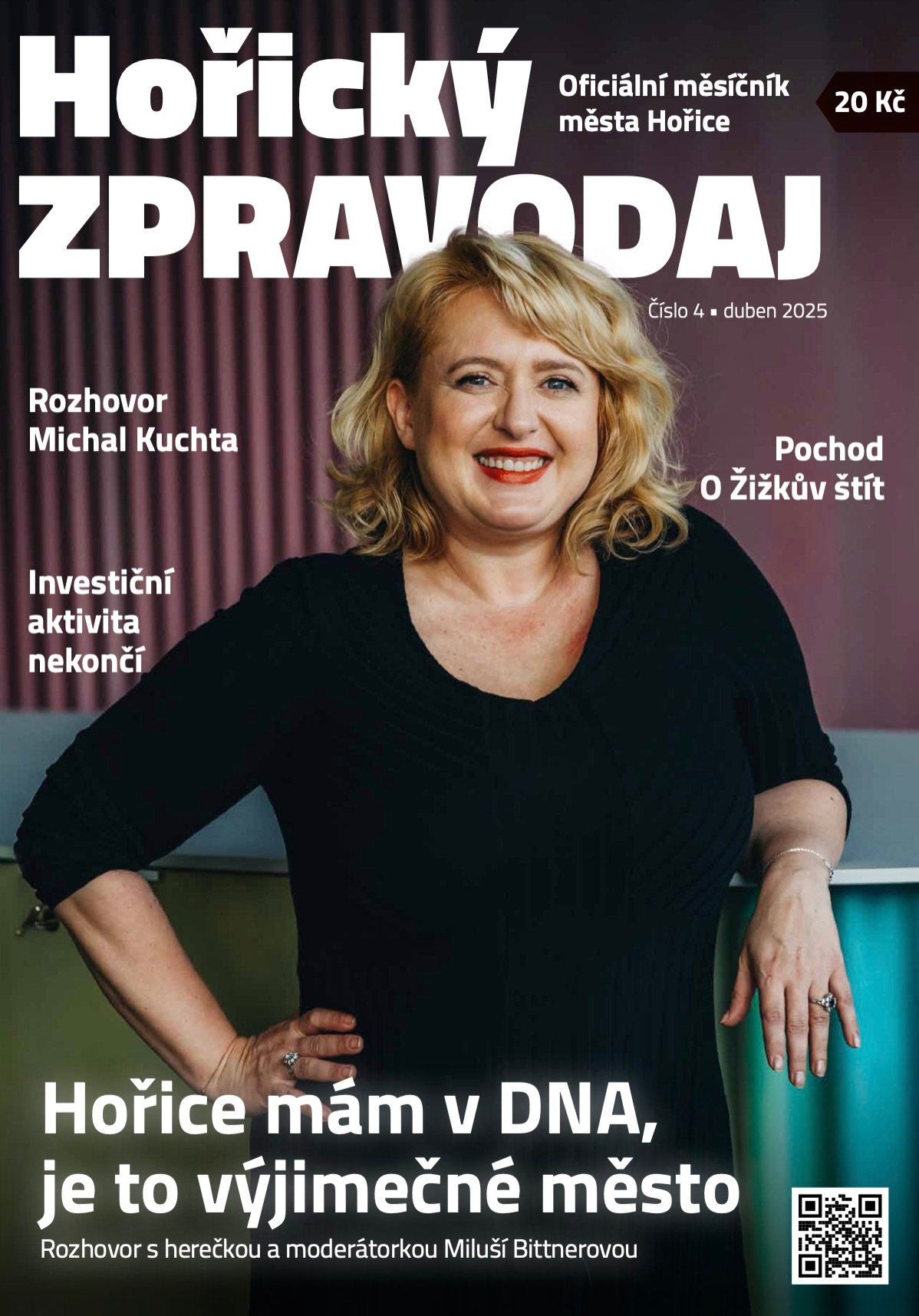 Obálka Horického zpravodaje — Duben 2025