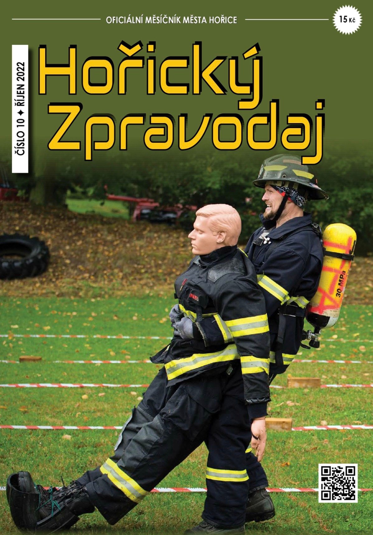 Obálka Horického zpravodaje — Říjen 2022