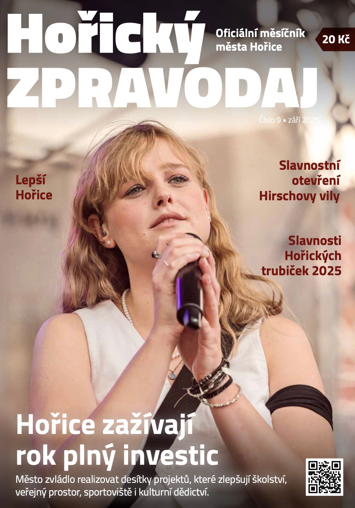 Obálka Horického zpravodaje — Září 2025