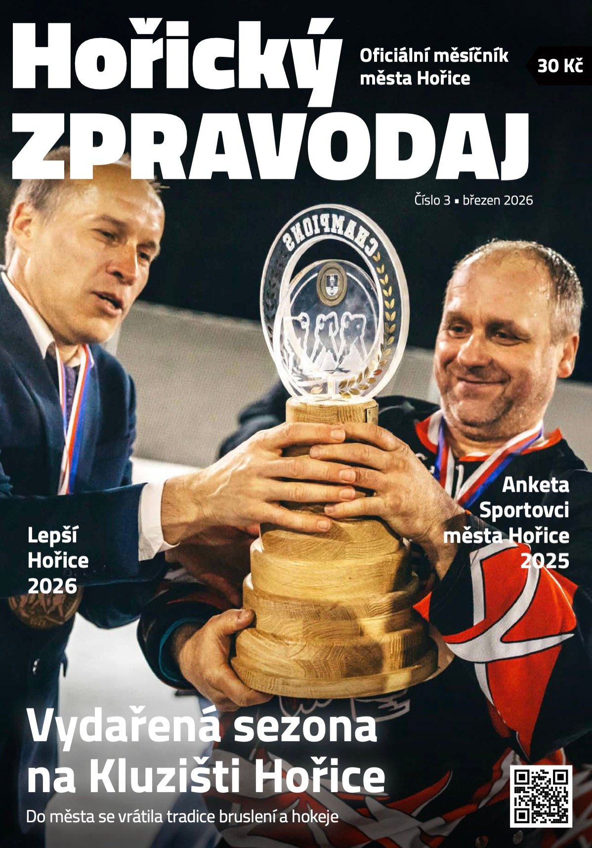 Obálka Horického zpravodaje — Březen 2026