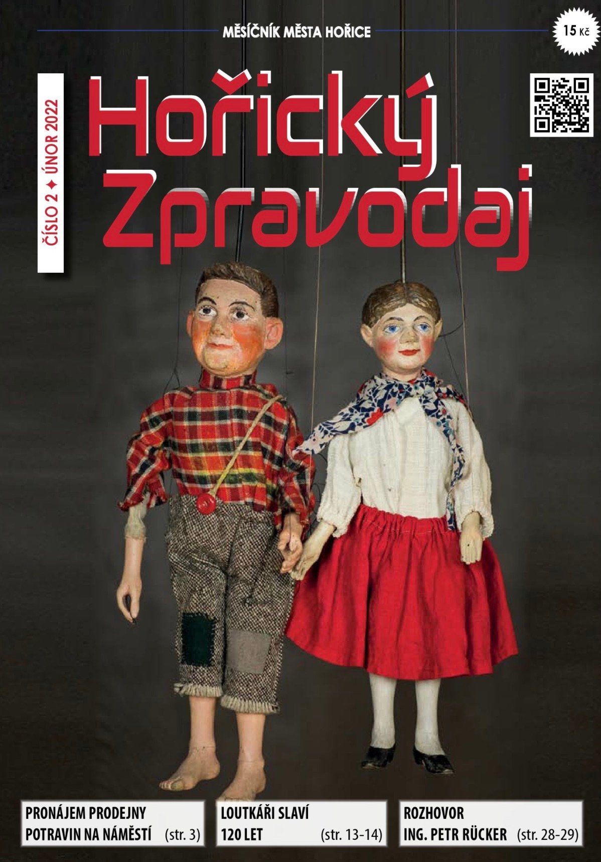 Obálka Horického zpravodaje — Únor 2022