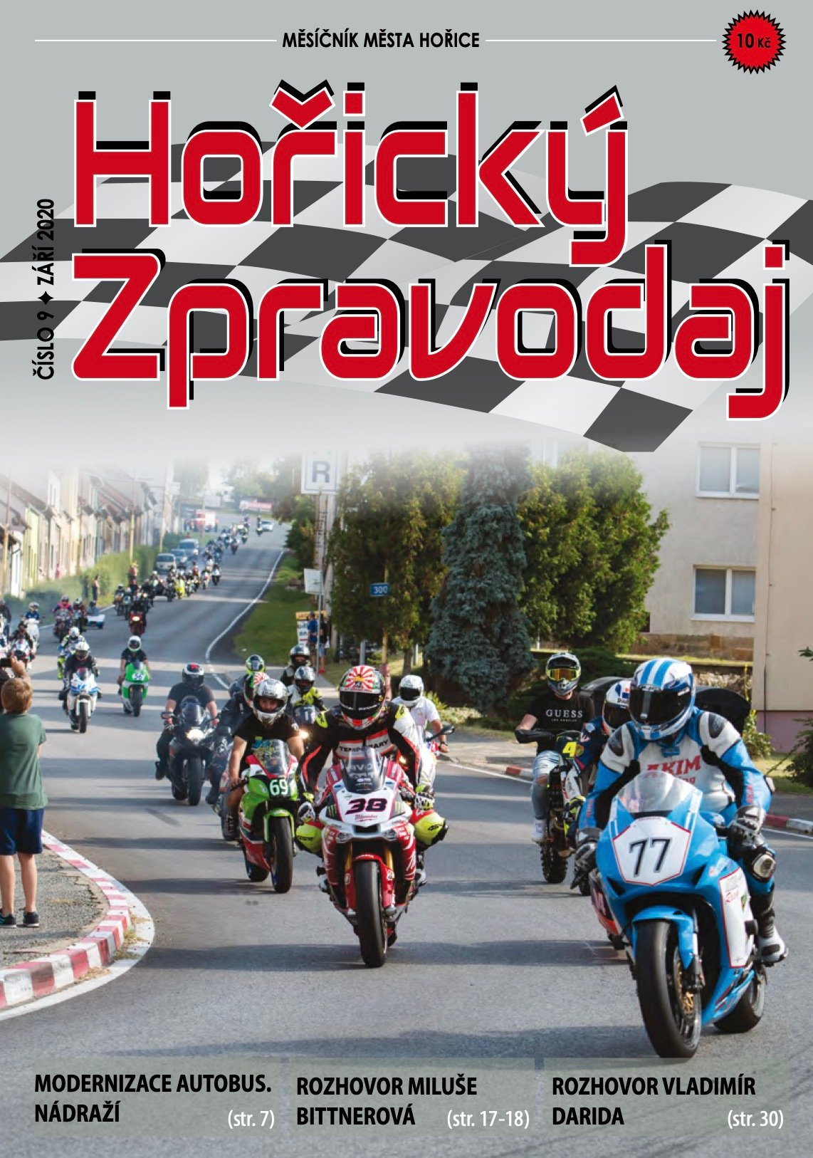 Obálka Horického zpravodaje — Září 2020