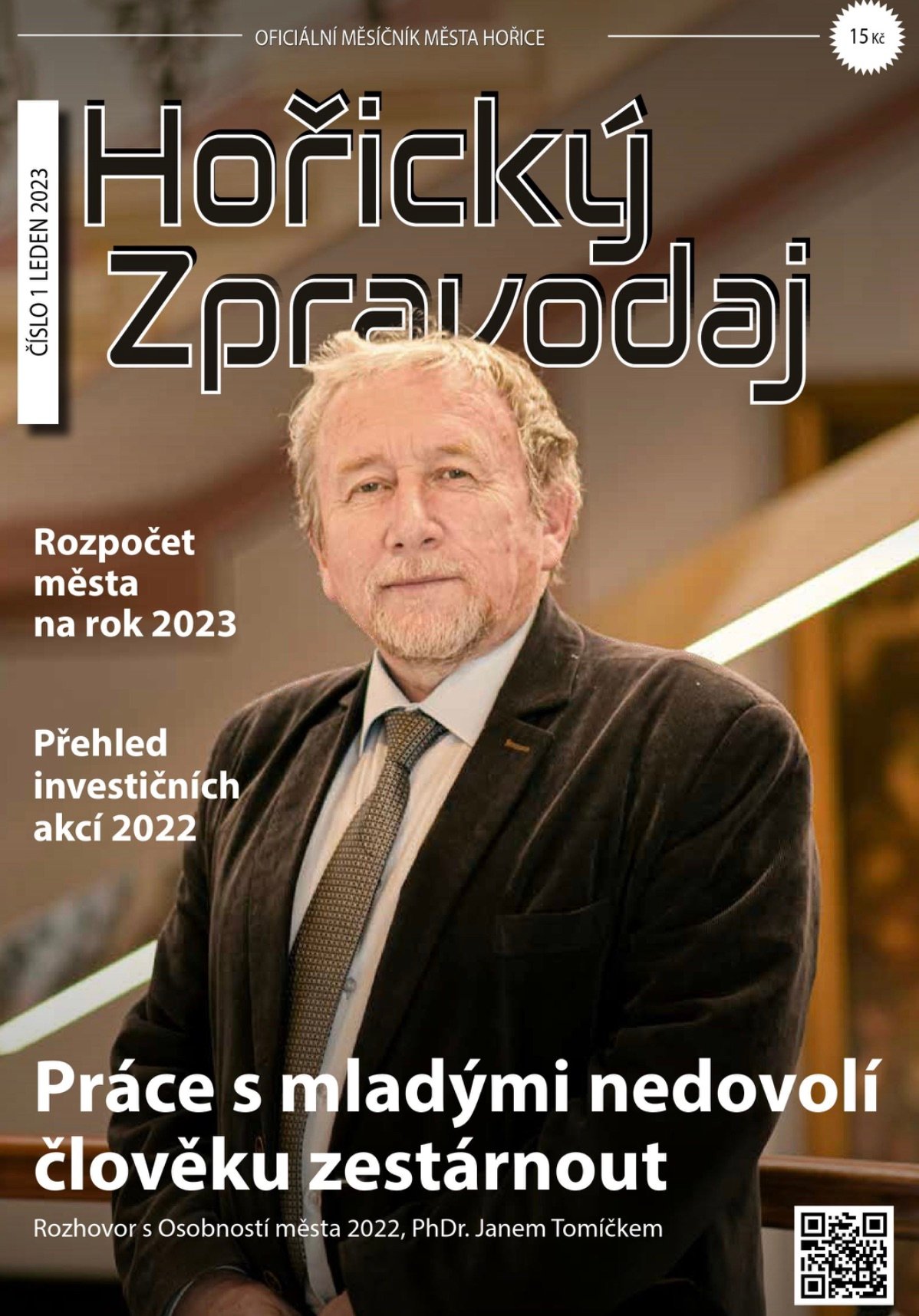 Obálka Horického zpravodaje — Leden 2023