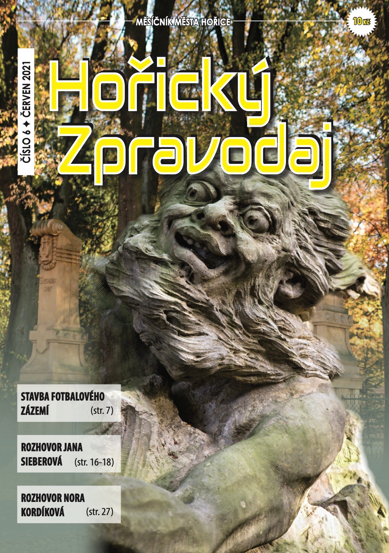 Obálka Horického zpravodaje — Červen 2021