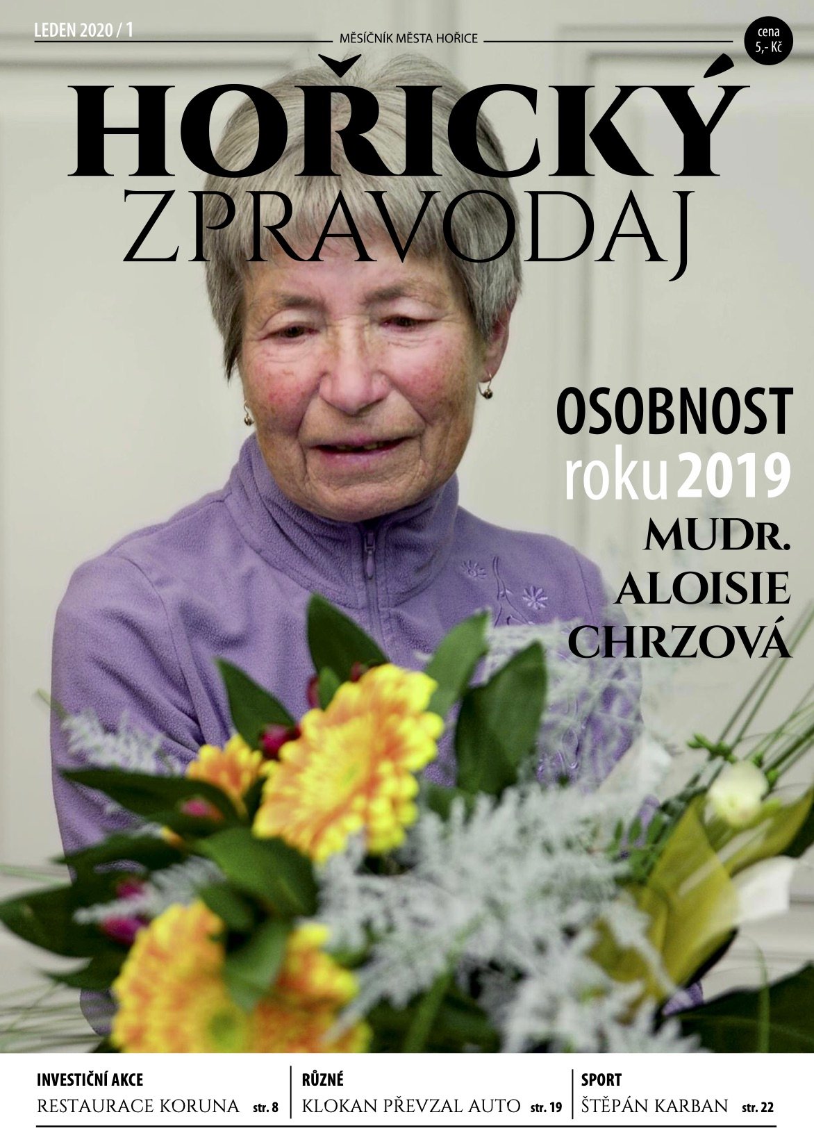 Obálka Horického zpravodaje — Leden 2020