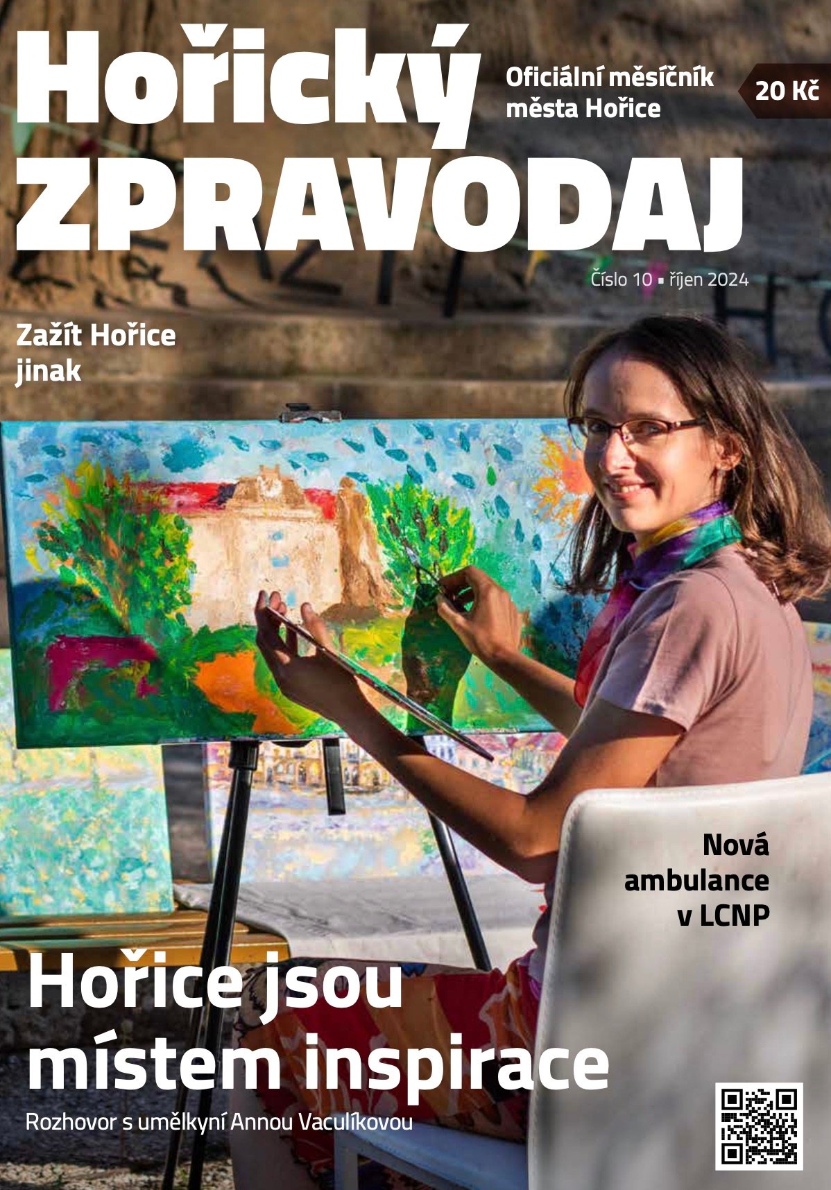 Obálka Horického zpravodaje — Říjen 2024
