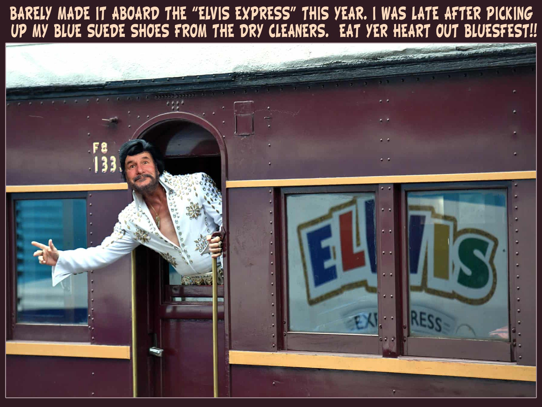 Elvis — Musictoons cartoon by Peter Gillies