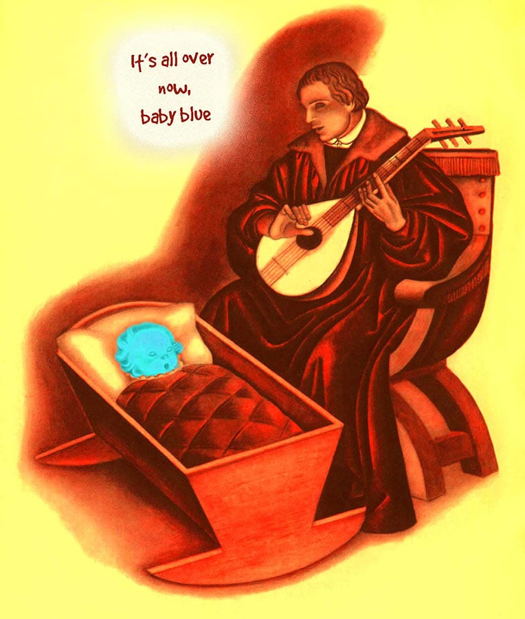 Oh Baby02 — Musictoons cartoon by Peter Gillies