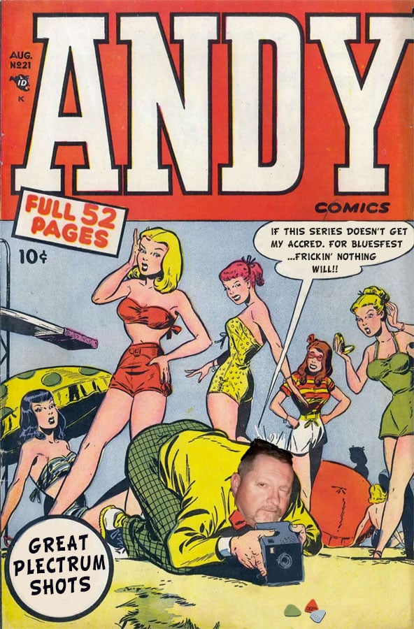 Andy — Musictoons cartoon by Peter Gillies