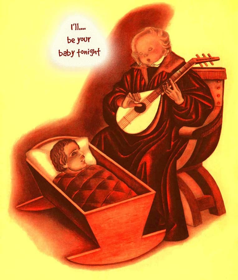 Oh Baby03 — Musictoons cartoon by Peter Gillies