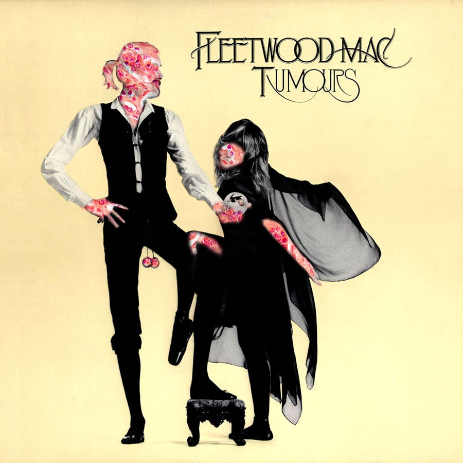Aberrant Albums Tumours — Musictoons cartoon by Peter Gillies