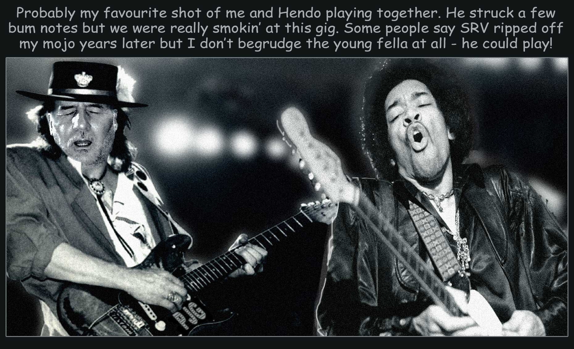 Me n Hendo 04 — Musictoons cartoon by Peter Gillies