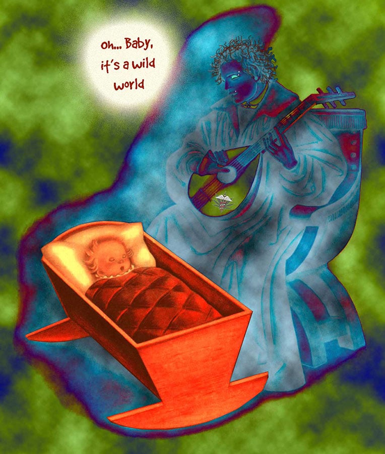 Oh Baby04 — Musictoons cartoon by Peter Gillies