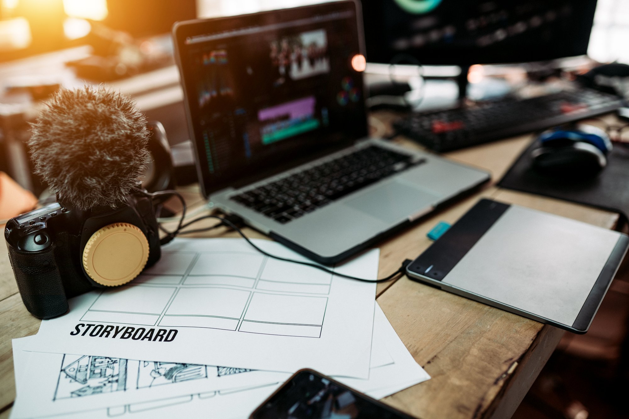 Content planning for a live production